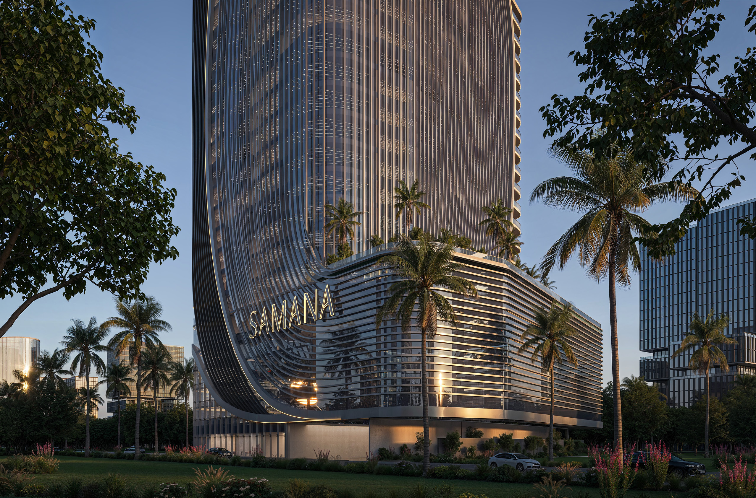 Samana Business Hub facade